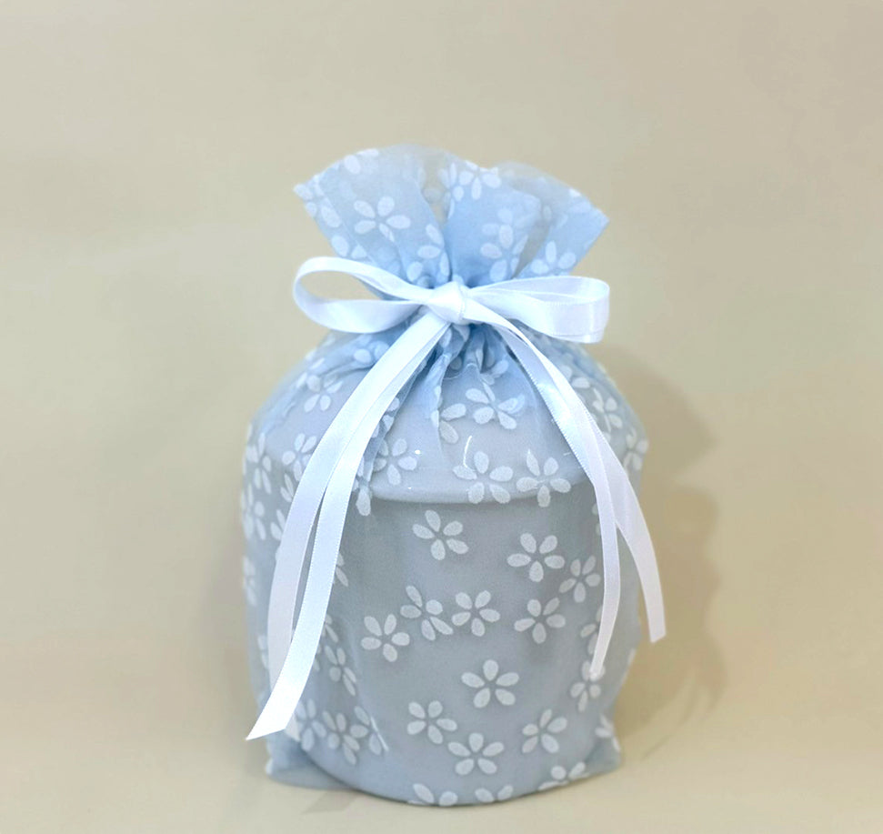 花柄オーガンジー