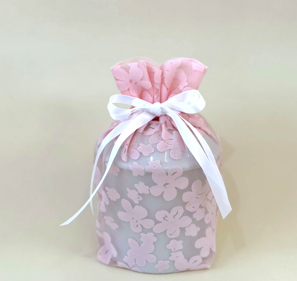 花柄オーガンジー