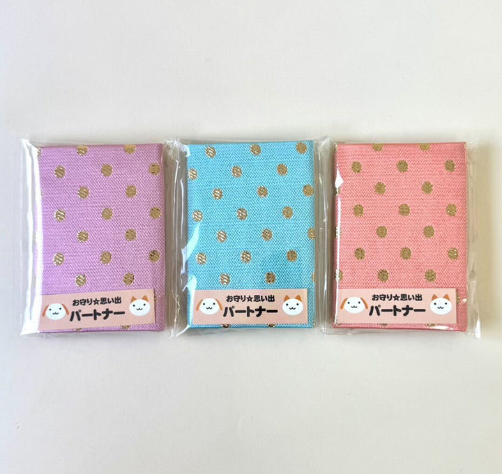 手帳型遺毛ケース（3色展開）