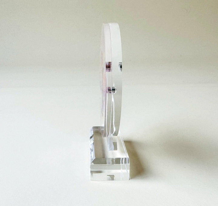 メモリアルアクリル位牌 丸型（デザイン全9種）