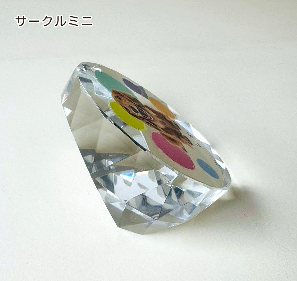 クリスタル位牌（サークルミニ・サークルスタンド）