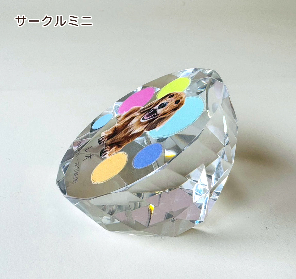 クリスタル位牌（サークルミニ・サークルスタンド）