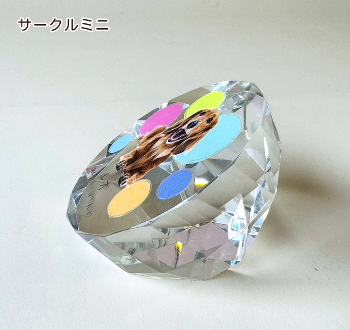 クリスタル位牌（サークルミニ・サークルスタンド）