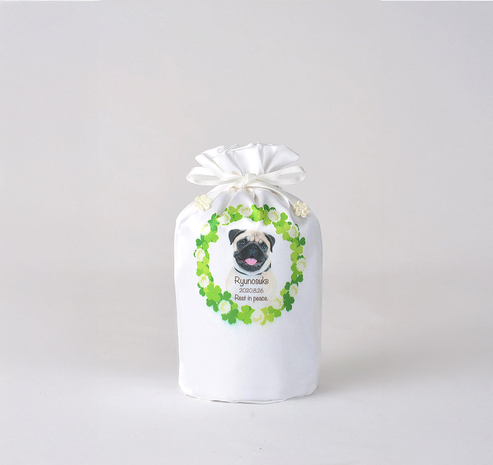 メモリアル骨壺カバーワンポイント（デザイン全9種）