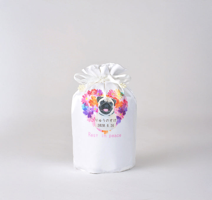 メモリアル骨壺カバーワンポイント（デザイン全9種）