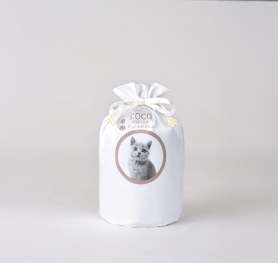 メモリアル骨壺カバーワンポイント（デザイン全9種）