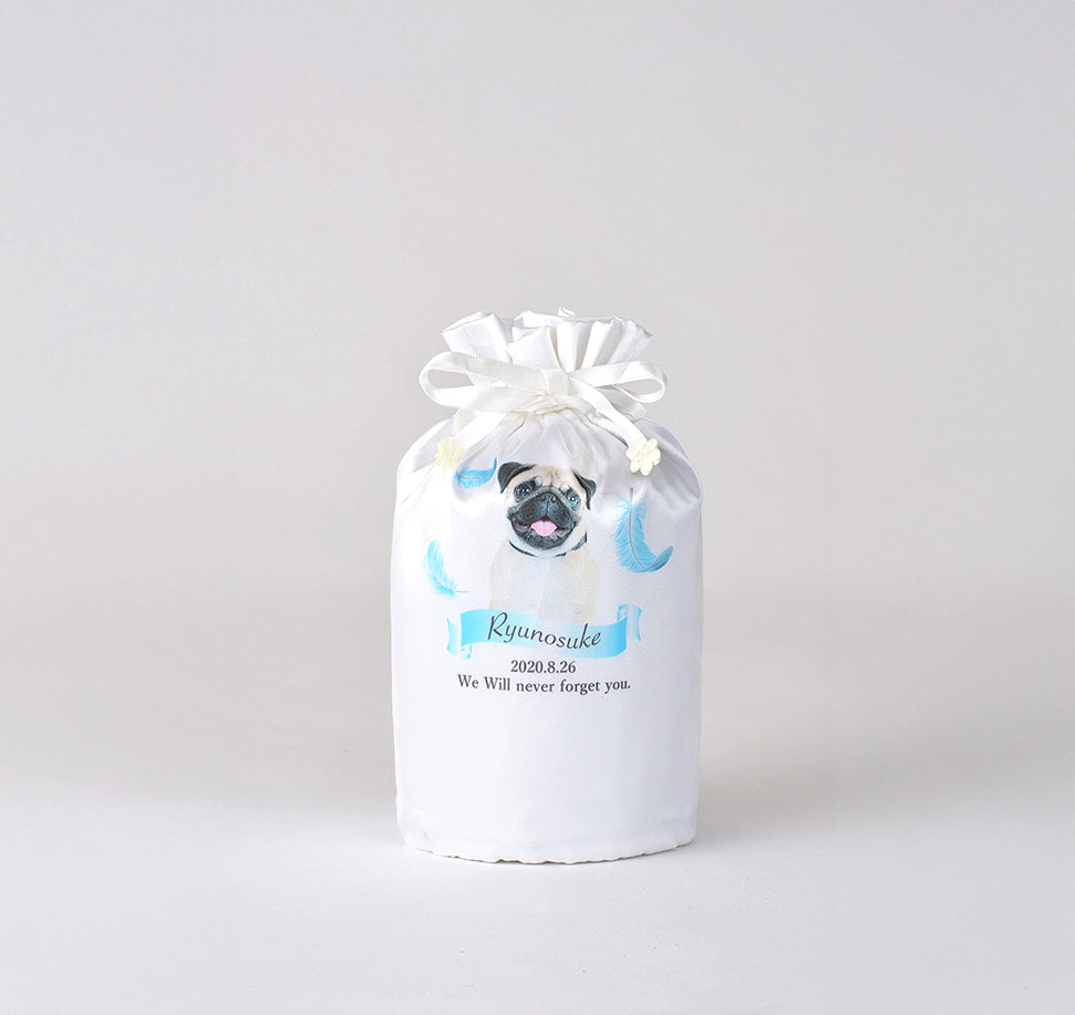 メモリアル骨壺カバーワンポイント（デザイン全9種）