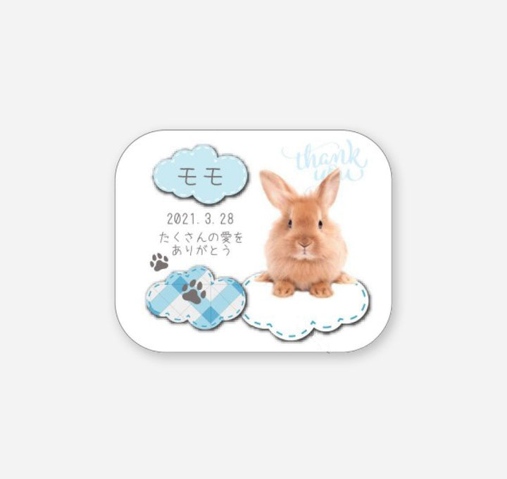 メモリアルアクリル位牌 四角型（デザイン全9種）